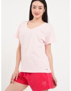 Timeout Tricou dama cu maneca scurta ( Material: Bumbac -BARLEY PINK
