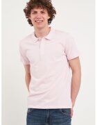 Timeout Tricou polo de bumbac din pique - Lila