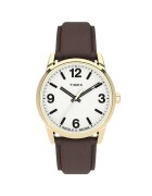 Timex Ceas barbatesc TW2U71500 Quartz Auriu - Auriu