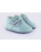 TINY TOES Botosei Barefoot din piele naturala - Luff - Albastru - Albastru