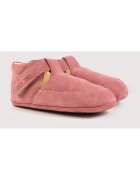 TINY TOES Botosei Barefoot din piele naturala - Rose - Roz - Roz