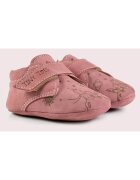 TINY TOES Botosei Barefoot din piele naturala - Spoof - Roz - Roz