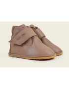 TINY TOES Ghete Barefoot din piele naturala - Broof - Maro - Maro