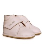 TINY TOES Ghete Barefoot din piele naturala - Puff - Roz - Roz
