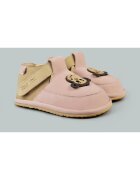 TINY TOES Pantofi Barefoot din piele naturală - Mojo - Roz - Roz pastel