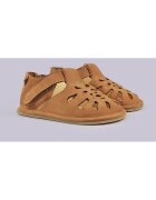 TINY TOES Sandale Barefoot din piele naturala - Chandu - Maro - Maro