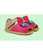 TINY TOES Sandale Barefoot din piele naturala - Itsy - Multicolor - Multicolor