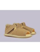 TINY TOES Sandale Barefoot din piele naturala - Krem - Bej - Bej