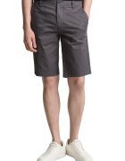 Tom Tailor Bermude chino slim fit - Gri antracit