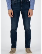Tom Tailor Blugi slim fit cu croiala dreapta Marvin - Albastru inchis