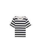 Tom Tailor Bluza dama 1045964 - Bumbac organic - Bleumarin - Bleumarin