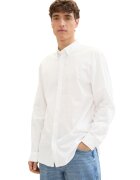 Tom Tailor Camasa regular fit de bumbac - Bej deschis