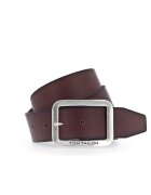 Tom Tailor Curea de piele Giaspo - Maro