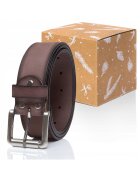 Tom Tailor Curea Din Piele - Sopo-Tt376 - Piele - Lungime Fara Catarama: 105 Cm - Latime: 4 Cm - 105 x 4 Cm - Maro