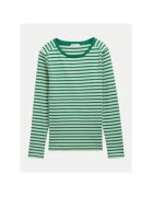 Tom Tailor Denim Bluza dama - 304817366 - Bumbac organic - Verde - Verde