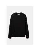 Tom Tailor Denim Pulover barbati - 304210754 - Bumbac - Negru - Negru