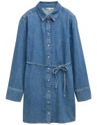Tom Tailor Denim Rochie - albastru - bumbac