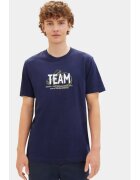 Tom Tailor Denim Tricou barbati - 546120 - Bleumarin - Bumbac