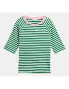Tom Tailor Denim Tricou dama 1045410 - Bumbac organic - Verde - Verde
