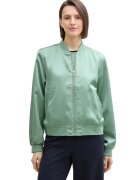 Tom Tailor Jacheta bomber cu fermoar - Verde deschis