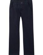 Tom Tailor Pantaloni chino cu talie elastica - Albastru ultramarin