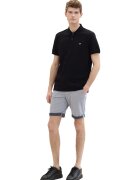 Tom Tailor Pantaloni chino slim fit cu buzunare - Alb/Albastru inchis