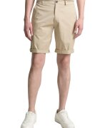 Tom Tailor Pantaloni scurti din amestec de bumbac - Bej deschis