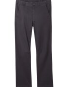 Tom Tailor Pantaloni uni din amestec de bumbac - Gri antracit