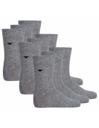 Tom Tailor Set de sosete scurte uni - 9 perechi - Gri