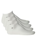 Tom Tailor Set de sosete unisex pana la glezna - 4 perechi - Alb