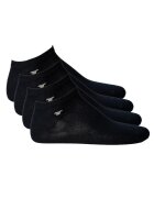 Tom Tailor Set de sosete unisex pana la glezna - 4 perechi - Bleumarin