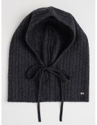Tommy Hilfiger Balaclava cu model torsade - Gri antracit