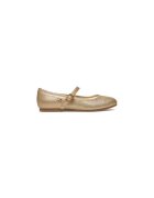 Tommy Hilfiger Balerini pentru fete - 305128607 - piele ecologica - auriu