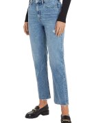 Tommy Hilfiger Blugi crop cu croiala dreapta - Albastru deschis