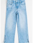 Tommy Hilfiger Blugi drepti cu slituri laterale - Albastru deschis