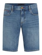 Tommy Hilfiger Blugi scurti cu detaliu logo - Albastru