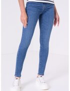 Tommy Hilfiger Blugi skinny cu talie medie Como - Albastru