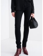 Tommy Hilfiger Blugi skinny cu talie medie - Negru