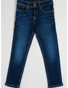 Tommy Hilfiger Blugi slim fit cu aspect decolorat - Albastru inchis