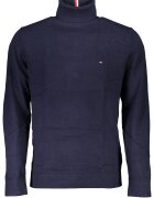 Tommy Hilfiger Bluza barbati - 92% Bumbac - 8% Casmir - Albastru - M INTL - MW0MW28048-1