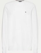 Tommy Hilfiger Bluza barbati - Bumbac - Alb - Alb