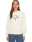 Tommy Hilfiger Bluza dama - bumbac - ecru -