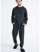Tommy Hilfiger Bluza de pijama din lana - Gri antracit