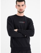 Tommy Hilfiger Bluza de trening cu croiala slim-fit - mansete elastice si terminatie - Negru
