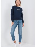 Tommy Hilfiger Bluza de trening cu imprimeu logo - Bleumarin