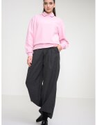 Tommy Hilfiger Bluza de trening cu maneci cazute - Roz