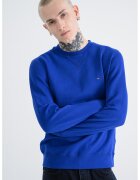 Tommy Hilfiger Bluza de trening din amestec de bumbac cu logo discret - Bleumarin