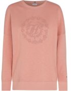 Tommy Hilfiger Bluza oversize pentru femei - Bumbac - Roz pudrat - Roz