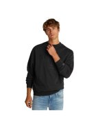 Tommy Hilfiger Bluza pentru Barbati - tjm rlx varsity tonalcrew - DM0DM20827-BDS - Negru - Negru