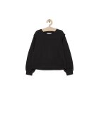 Tommy Hilfiger Bluza sport pentru fete - Bumbac/Poliester - 74 cm - Negru